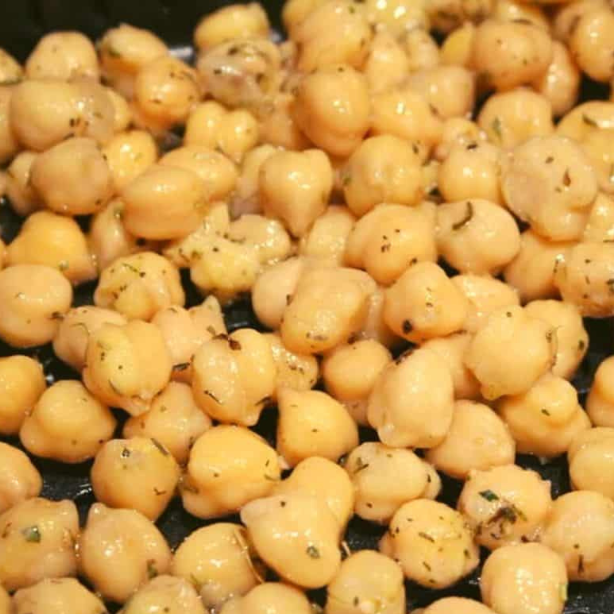 Air Fryer Za'atar Spiced Chickpeas