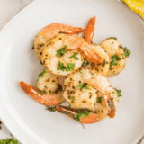 Easy Air Fryer Colossal Garlic Shrimp Recipe