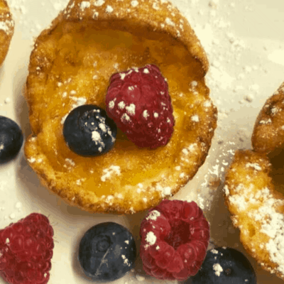 Air Fryer Mini Baby Dutch Pancakes