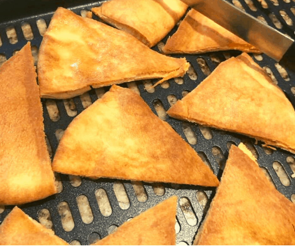 Air Fryer, Air Fried, Instant Pot, Vortex Plus---Homemade Pita Chips