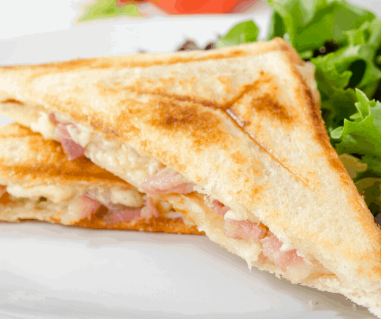 Air Fryer, Tasty Ham and Cheese Sandwich - Fork To Spoon