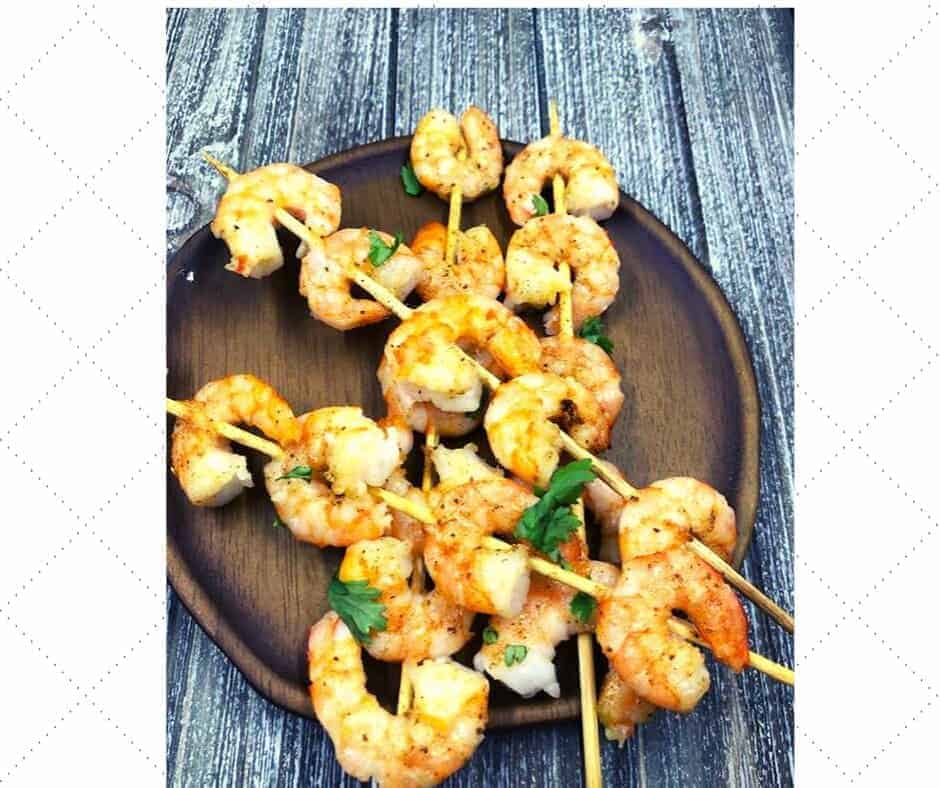 Air Fryer Shrimp On The Barbie Outback Copycat Recipe Fork To Spoon