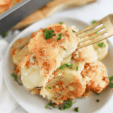 Air Fryer Au Gratin Potatoes