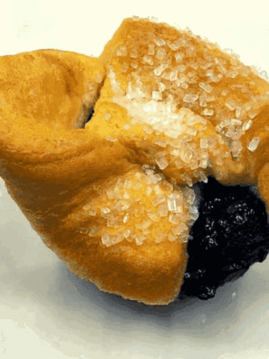 Air Fryer Blueberry Crescent Roll Muffins