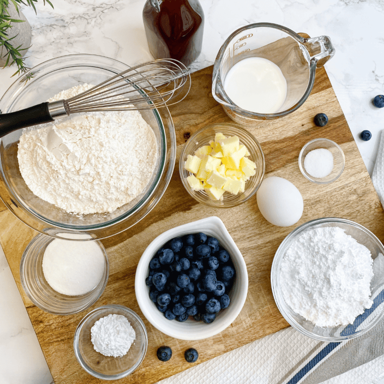 Air Fryer Blueberry Scones