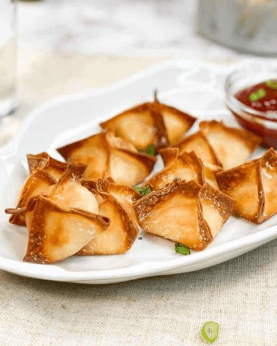 Air Fryer Crab Rangoon