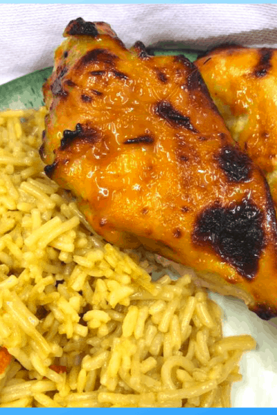 Air Fryer, Air Fried Grilled Honey Mustard Chicken