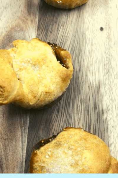 Air Fryer, Air Fried, Instant Pot, Vortex Plus, Air Fried, Quick & Easy Fig Pastry Tarts