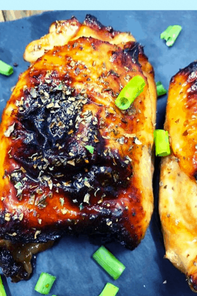 Air Fryer, Honey-Garlic Chicken Thighs