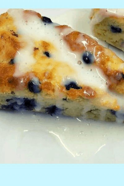Air Fryer, Blueberry Scones