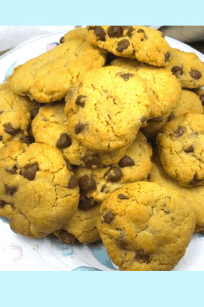 .Air Fryer, Homemade Chocolate Chip Cookies