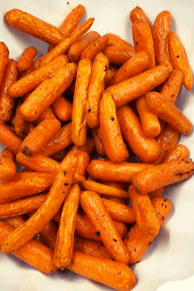 Air Fryer, Easy & Simple Roasted Carrot Recipe
