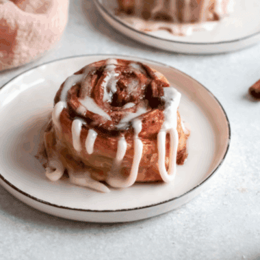 Air Fryer Pumpkin Cinnamon Rolls are a quick and cozy treat made with canned dough and sweet pumpkin filling, all baked to perfection in your air fryer. They're soft, spiced, and topped with a delicious glaze—perfect for fall mornings or anytime cravings.