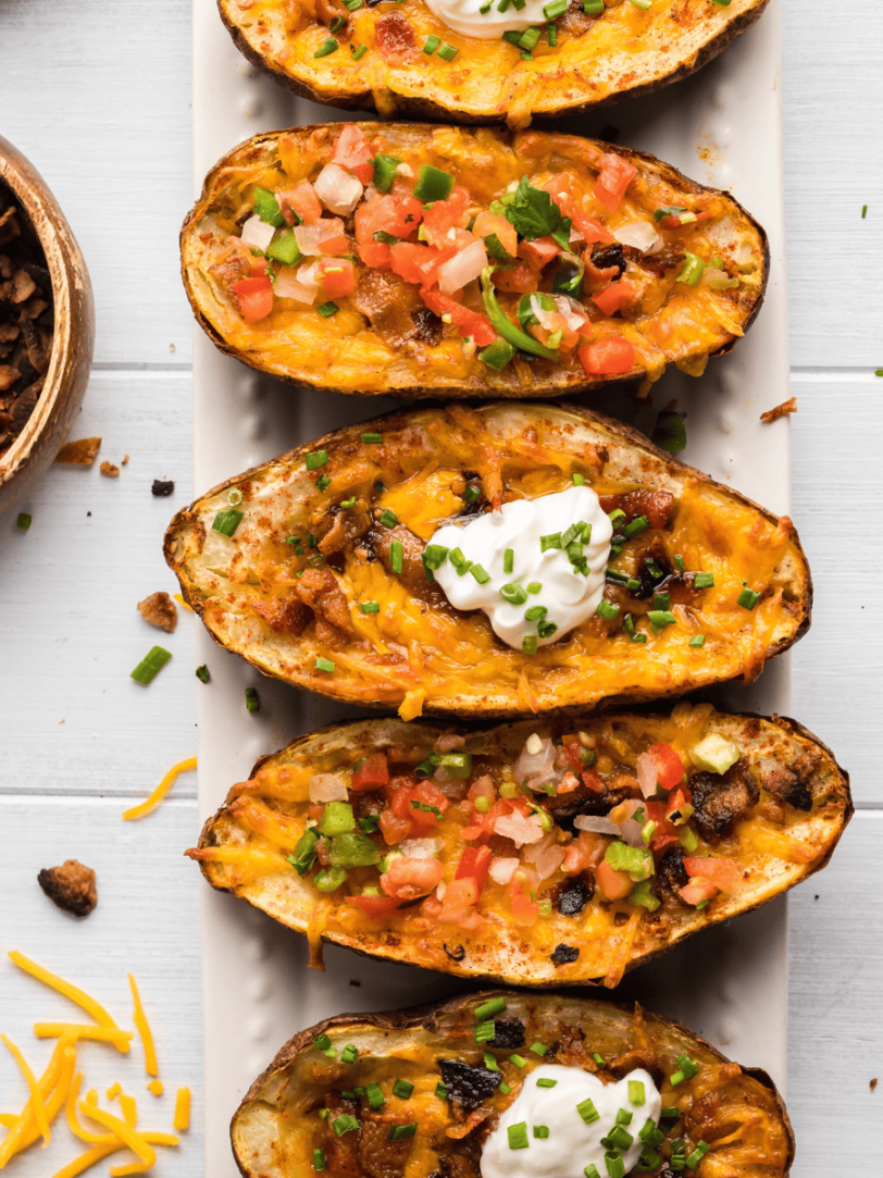 Air Fryer Easy Potato Skin Recipe - Fork To Spoon