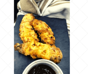 Air Fryer Best Buttermilk Crispy Chicken Tenders Fork To Spoon