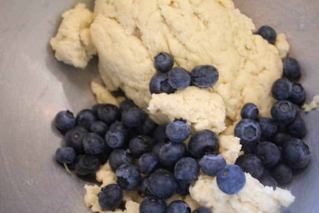 How To Make Air Fryer Blueberry Scones