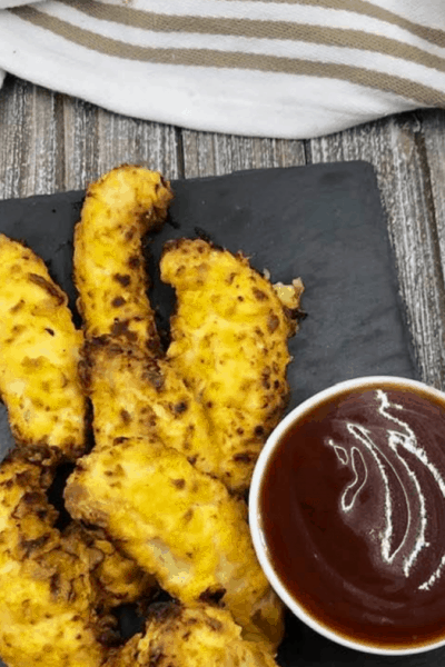 Air Fryer, Homemade Chicken Strips (Tenders)