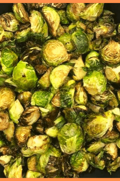 Air Fryer, Perfectly Roasted Honey & Balsamic Brussels Sprouts