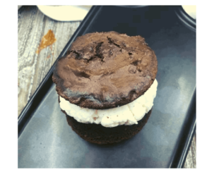 Air Fryer Classic Chocolate Whoopie Pie Fork To Spoon