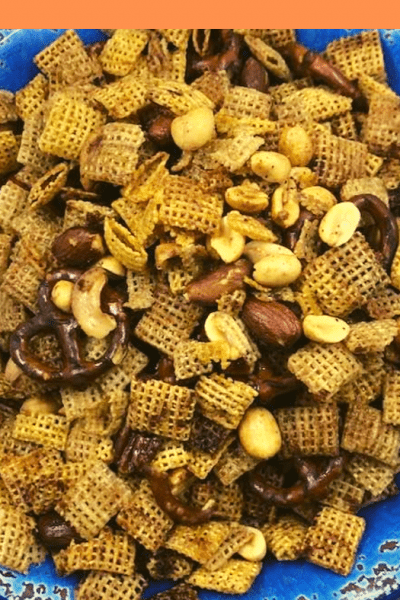 Air Fryer, Air Fried, Homemade Original Chex Party Mix