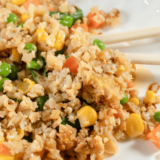 Air Fryer Fried Cauliflower Rice