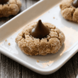 Air Fryer Peanut Butter Kiss Cookies
