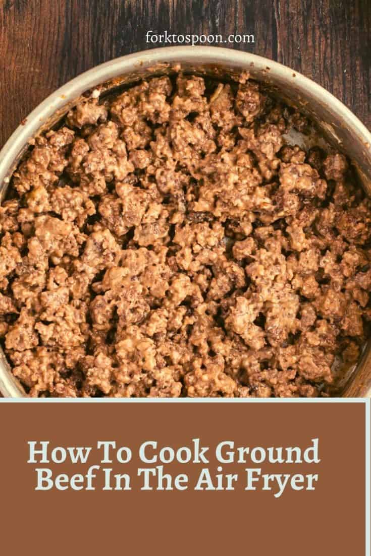 cooking ground beef in ninja foodi