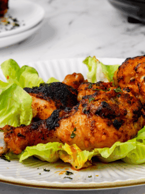 Easy Air Fryer Korean BBQ Chicken Drumsticks