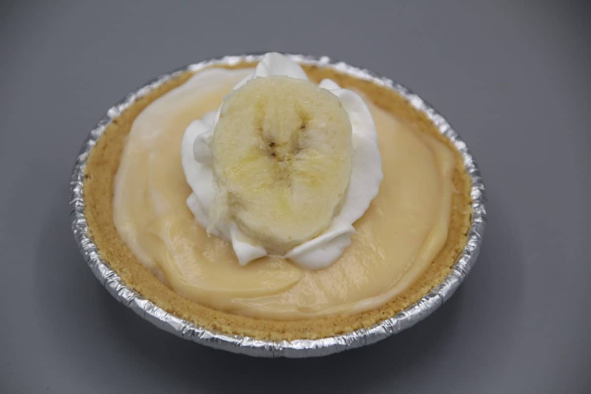 Air Fryer Banana Cream Pie