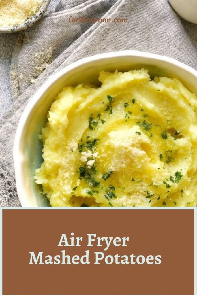 titled image (and shown): air fryer mashed potatoes