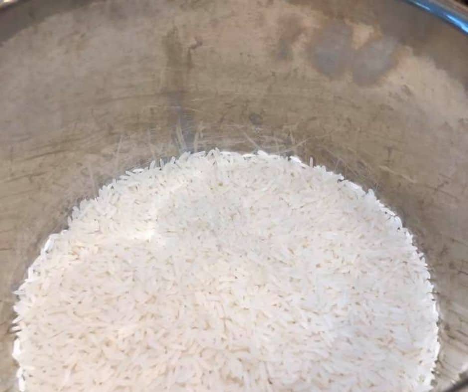 Rice in Instant Pot Bowl