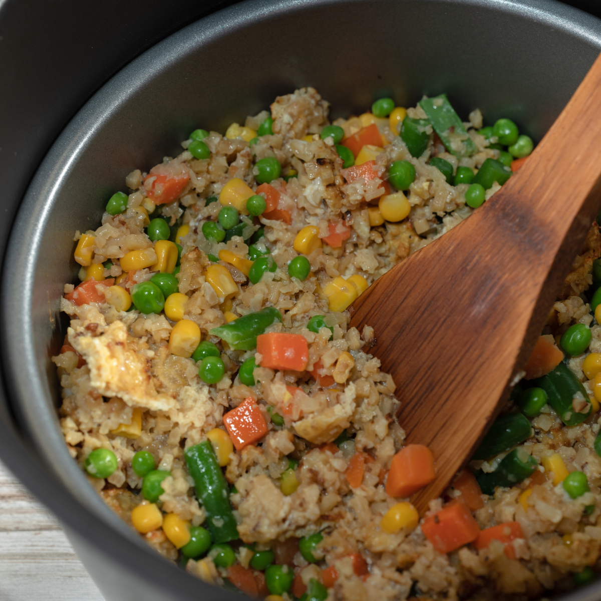 air fryer cauliflower rice