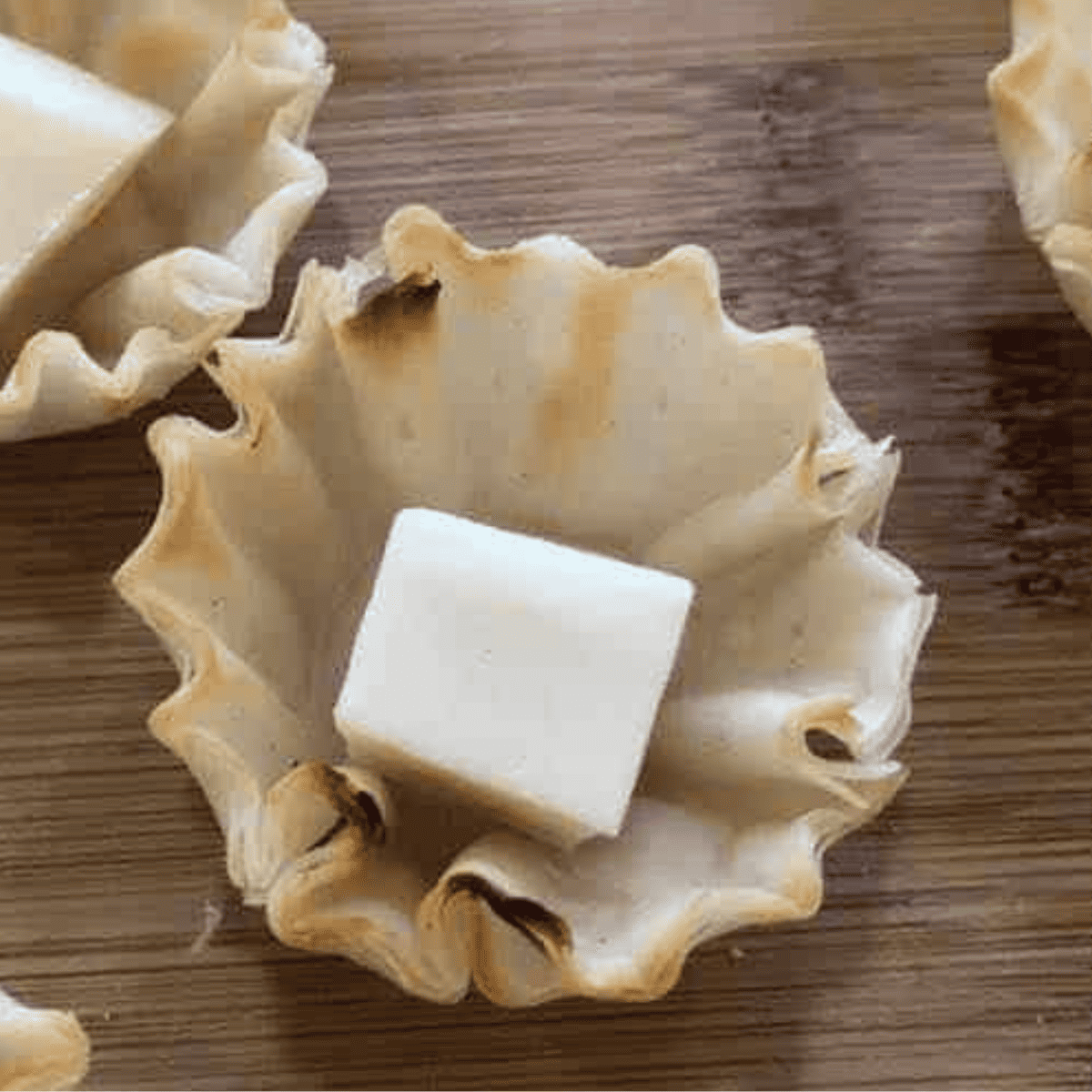 Air Fryer Cranberry Brie Bites Fork To Spoon