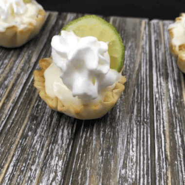 Air Fryer Lime Cheesecake Bites