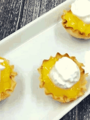 Air Fryer Mini Lemon Tarts