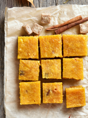 Air Fryer Pumpkin Pie Squares