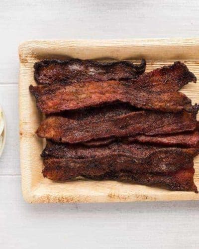 Air Fryer Maple Candied Bacon