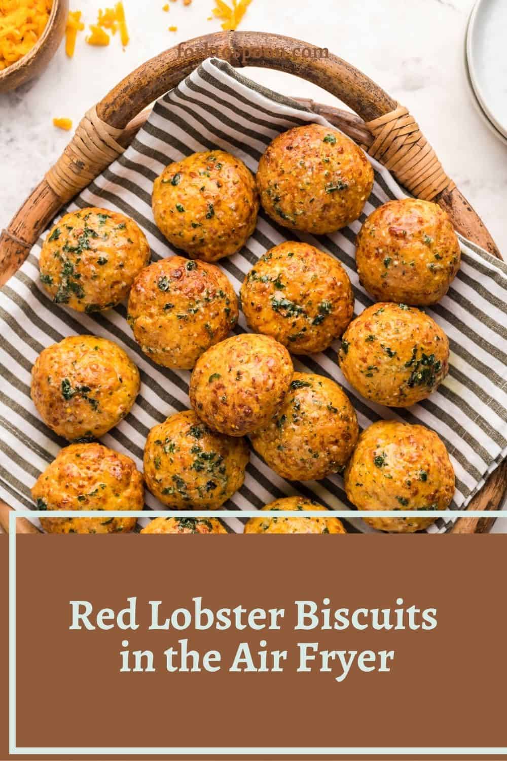 Red Lobster Biscuits in the Air Fryer Fork To Spoon