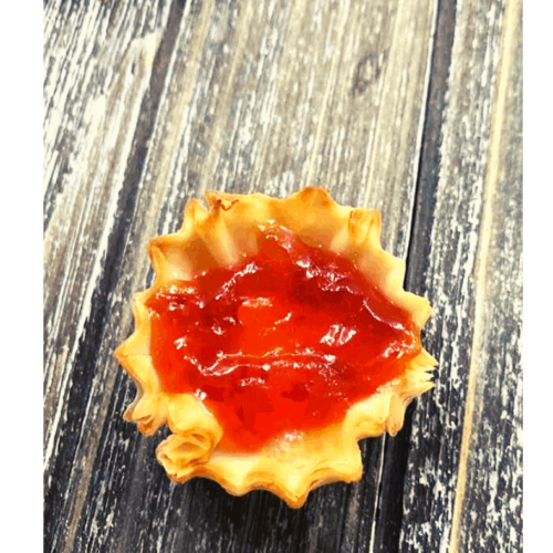 Air Fryer, Brie & Red Pepper Jelly Bites