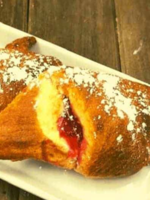 Air Fryer Cherry Pie Crescent Rolls