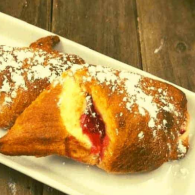 Air Fryer Cherry Pie Crescent Rolls