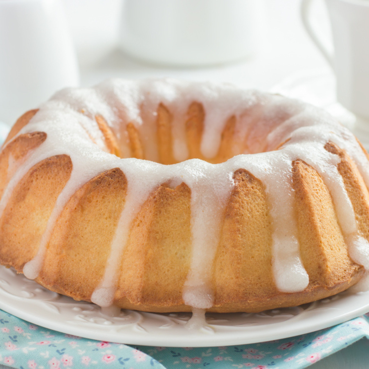 Air Fryer Lemon Bundt Cake