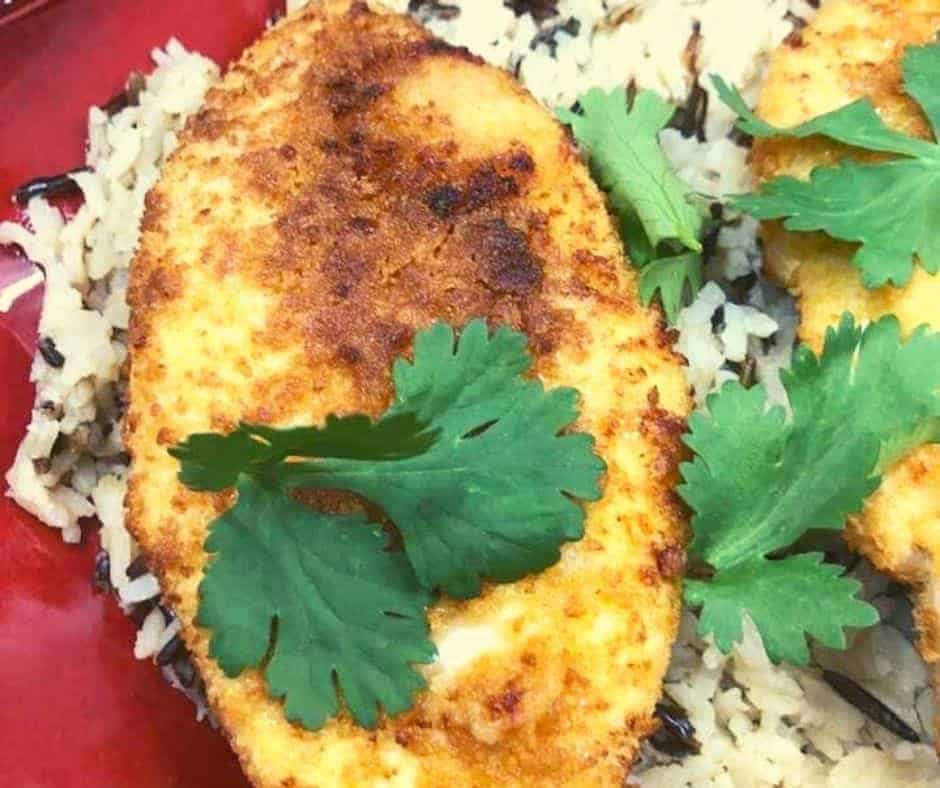 Air Fryer Ritz Cracker Chicken