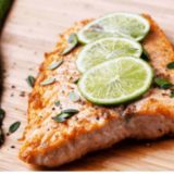 Air Fryer Keto Garlic Butter Salmon