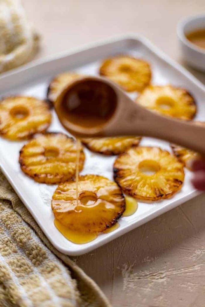 air fryer pineapple rings