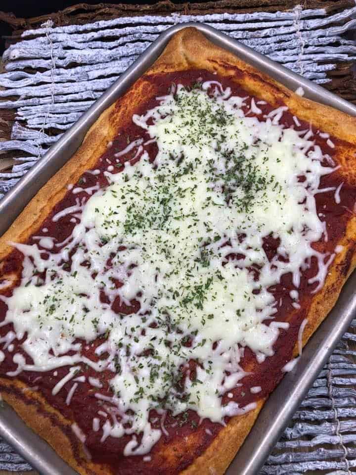 Air Fryer Sheet Pan Pizza