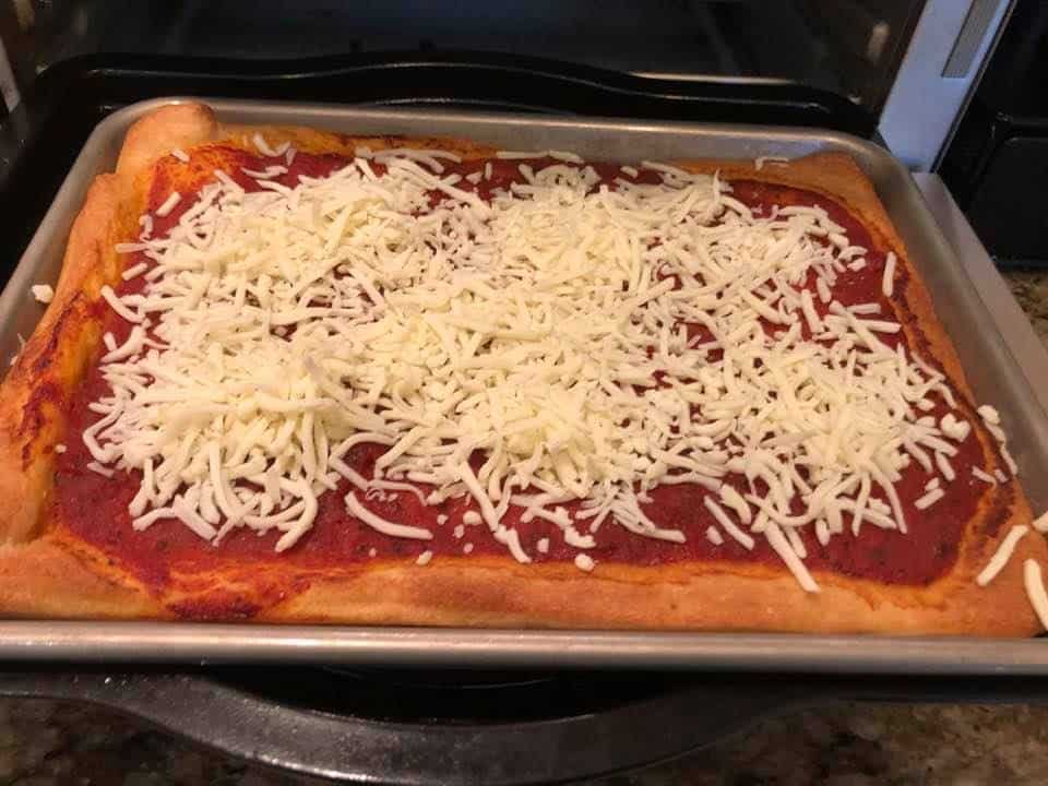 Air Fryer Sheet Pan Pizza