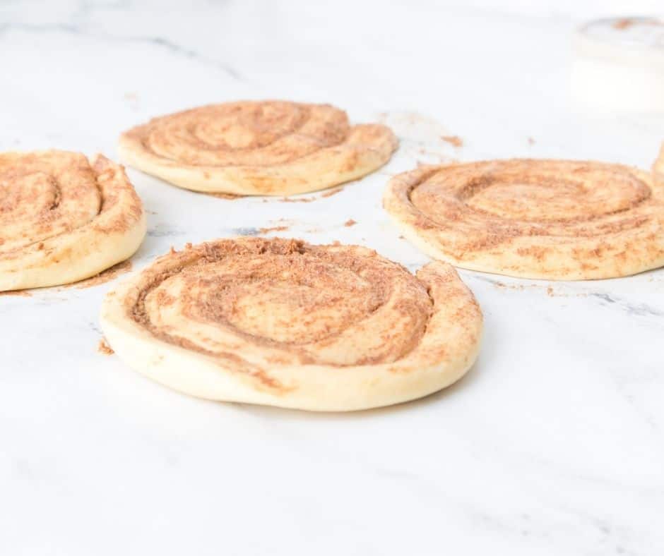 How To Make Air Fryer Cinnamon Roll Donuts