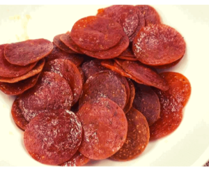 Air Fryer KETO Pepperoni Cracker Chips