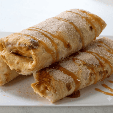 Air Fryer Apple Pie Taquitos are a quick, crispy dessert made with tortillas, apple pie filling, and cinnamon sugar &mdash; ready in about 20 minutes!